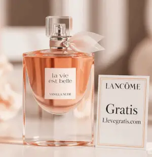 Perfume Lancôme La vie est belle Vanilla nude free